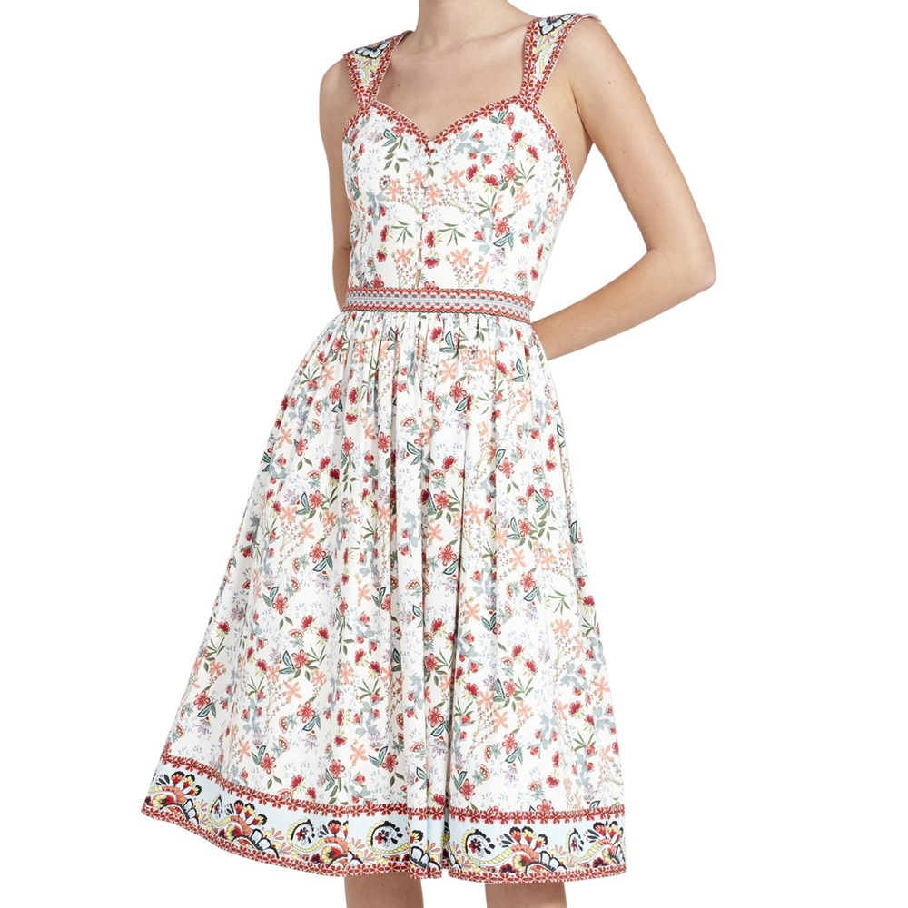 Alice + Olivia Portia Midi Dress